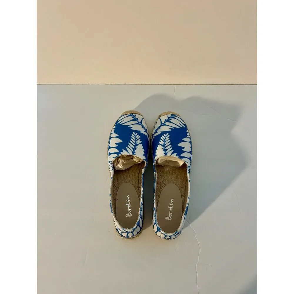 Boden Classic Flat Espadrilles Size 38